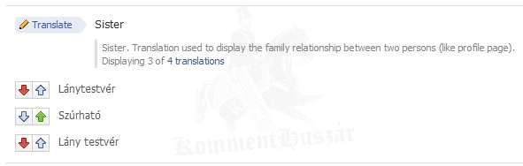 Facebook fordítások...
 
