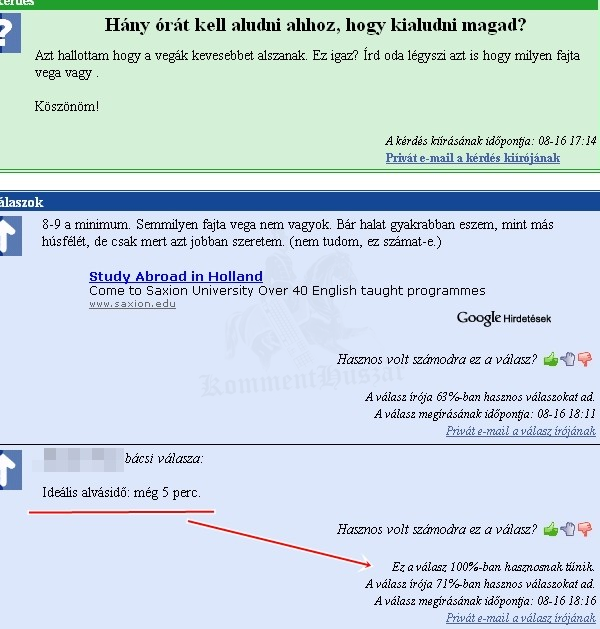 Hány órát kell aludni?
 
