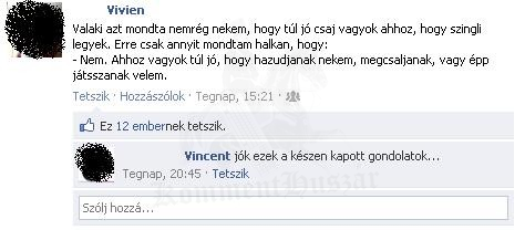 Facebook gondolatok...
 

