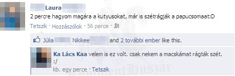 2 percre hagytam magára ..
 
