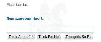Cleverbot utálja Fluort
 

