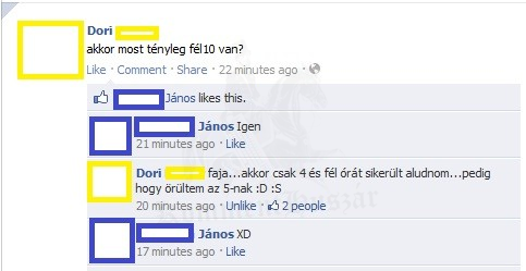 És még nem is szőke! 
 
