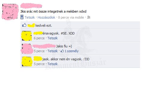 Szőke fail! Se írni, se olvasni, se gondolkodni! ;)
 
