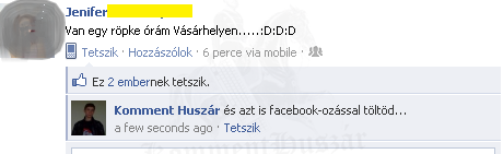 Facebook mindig, minden körülmények között
 
