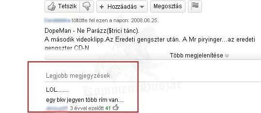 Egy BKV jegyen több a rím...
 
