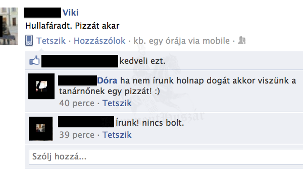 Pizza vagy doga?
 

