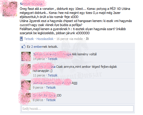 Beképzelt bunkó csaj
 
