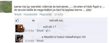 Múlt idő - Felszólító mód
 
