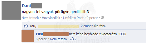 nagyon fel vagyok pörögve geciiiiiiiii:D
 
