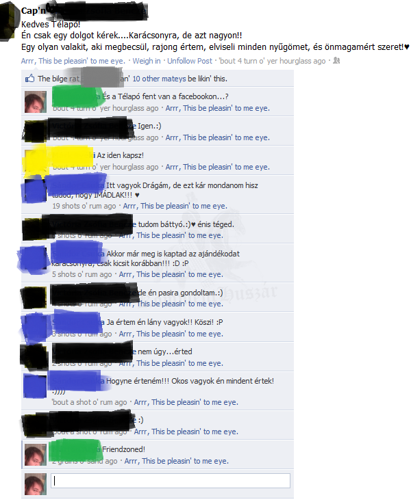 1 perces néma csend, testvérünkért a barátzónában.
 
