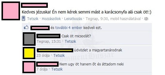 Csak öt!
 
