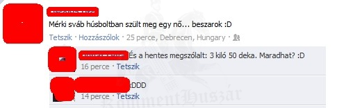 Hentesnél szült...
 
