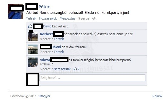 Import áru érdekelné...
 
