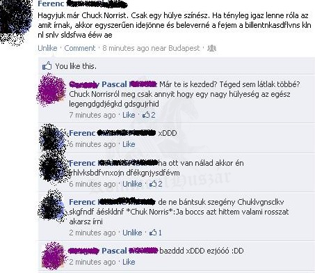 Chuck Norris mindenütt ott van
 
