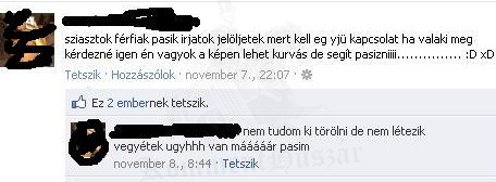 Ilyenkor kapok sírógörcsöt
 
