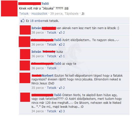 Jézus 120 éve halott
 
