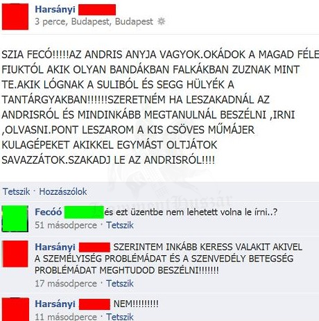 Az Andris anyja vagyok 
 
