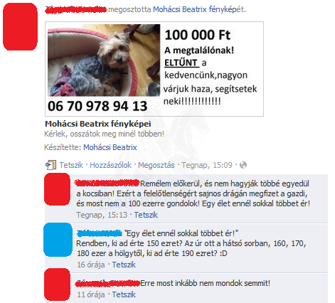 Mennyit ér egy élet?
 
