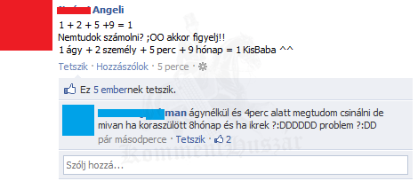 Ágynélkül 4perc 8hónap, ikrek.
 
