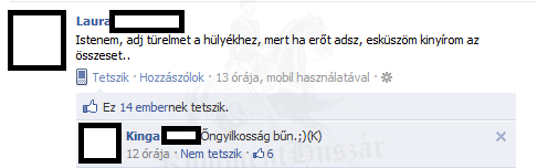 Az öngyilkosság bűn, értem?
 
