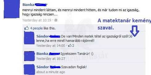 Matektanár odaszól
 
