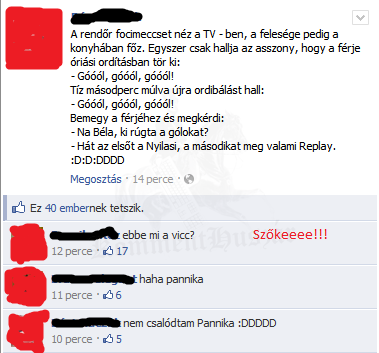 Nem szőke a csaj,hisz érti a viccet :D 
 
