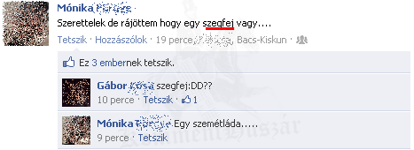 Szegfejvagy!
 
