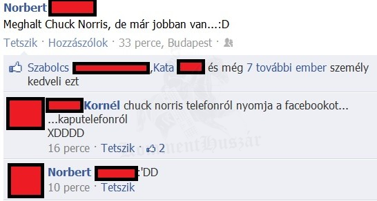 Chuck Norris meghalt
 
