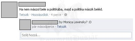 A politika tiszta szopás
 
