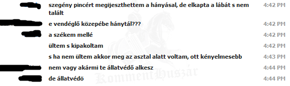 Pincért ijesztgetés
 
