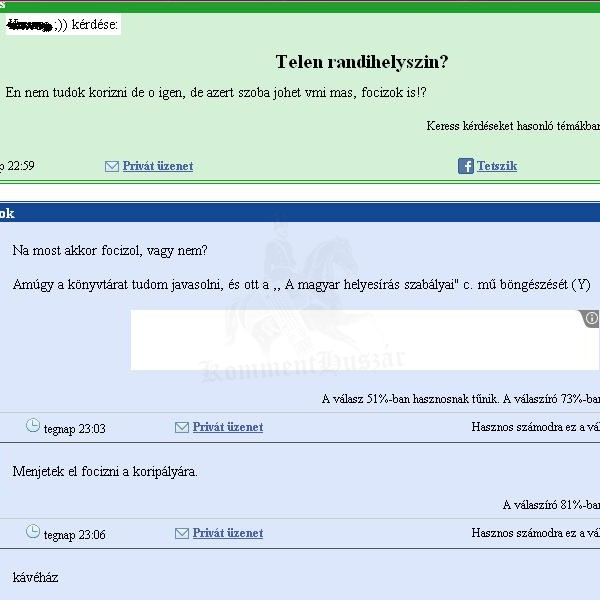 Lehet a könyvtár jó ötlet lenne ... xD
 
