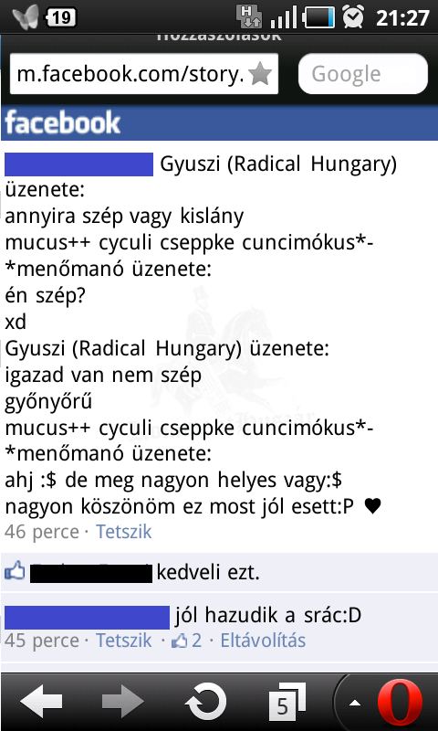 Jól hazudik a srác
 
