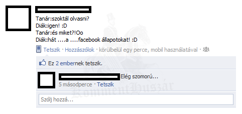 A fiatalok és az olvasás...
 
