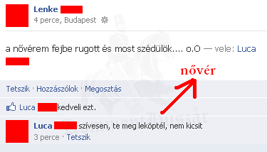 Családi vita FB-én :D
 
