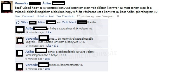 Az egyetemista élet szépségei... :)
 
