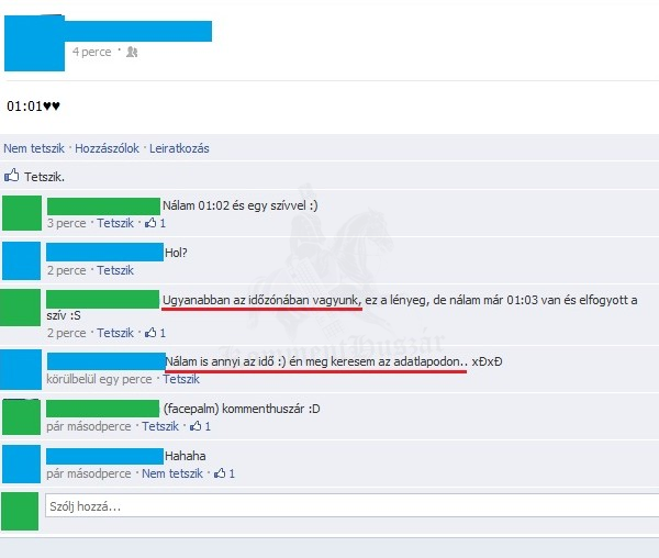 Nálad kerestem az időt :D
 
