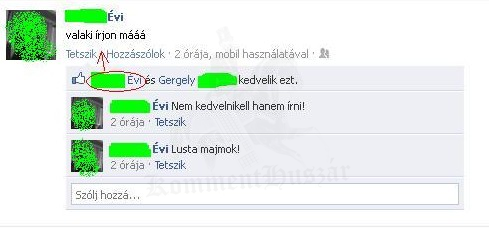 Kicsit ideges és magával akar beszélni
 
