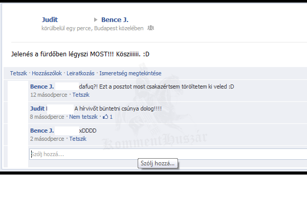 Az a kínos pillanat amikor...
 
