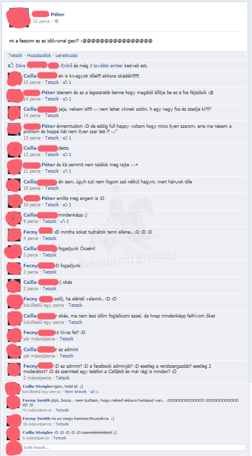 Facebook admin-ja.
 
