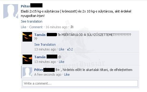 Eladó sulyzók! 
 
