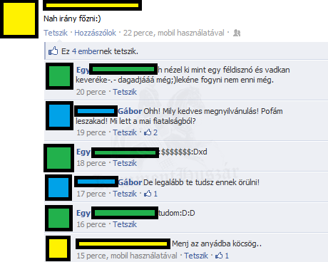 "...fogyni kéne, nem enni" :D
 
