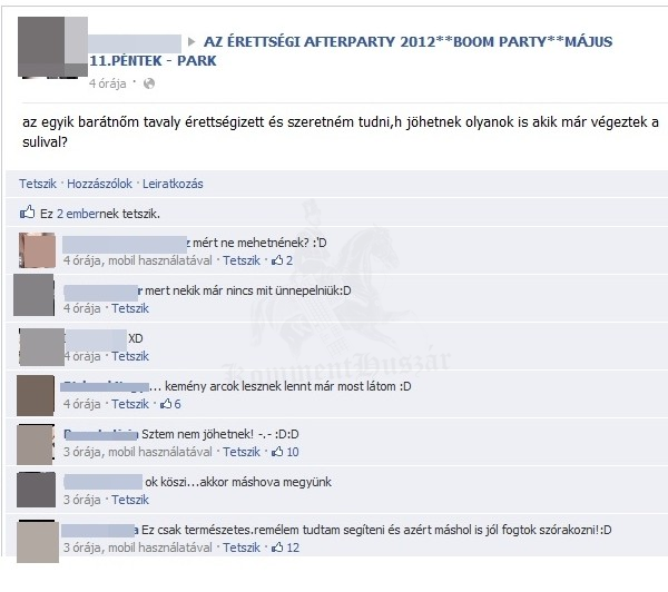 Nem mehetnek bulizni :(
 
