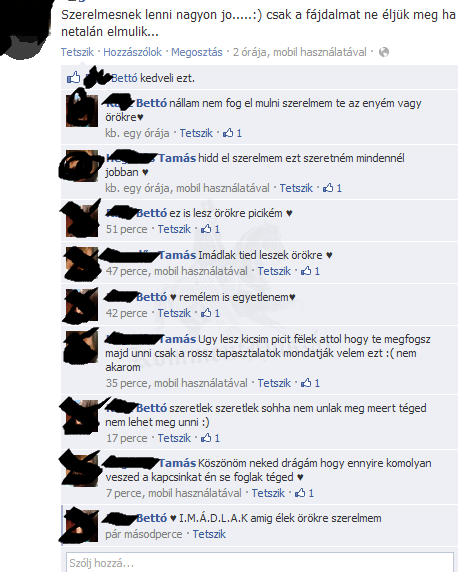 szerelmesek xD
 
