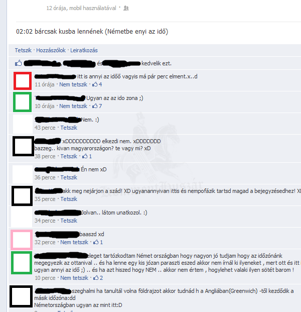 Valaki nem tudja mennyi az idő..
 
