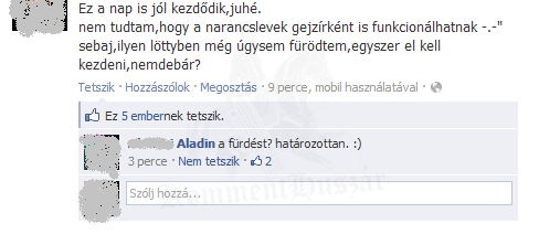 Fürödni már csak kell :D
 
