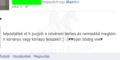 Ő még nem döntötte el a nemét...
 
