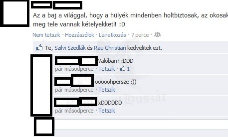 hülyék vs okosak :D
 
