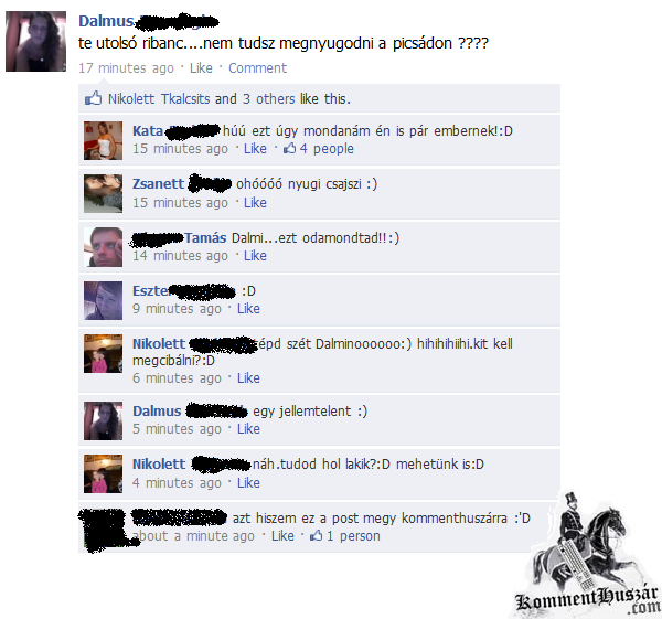 A dühöt ki kell ereszteni
 
